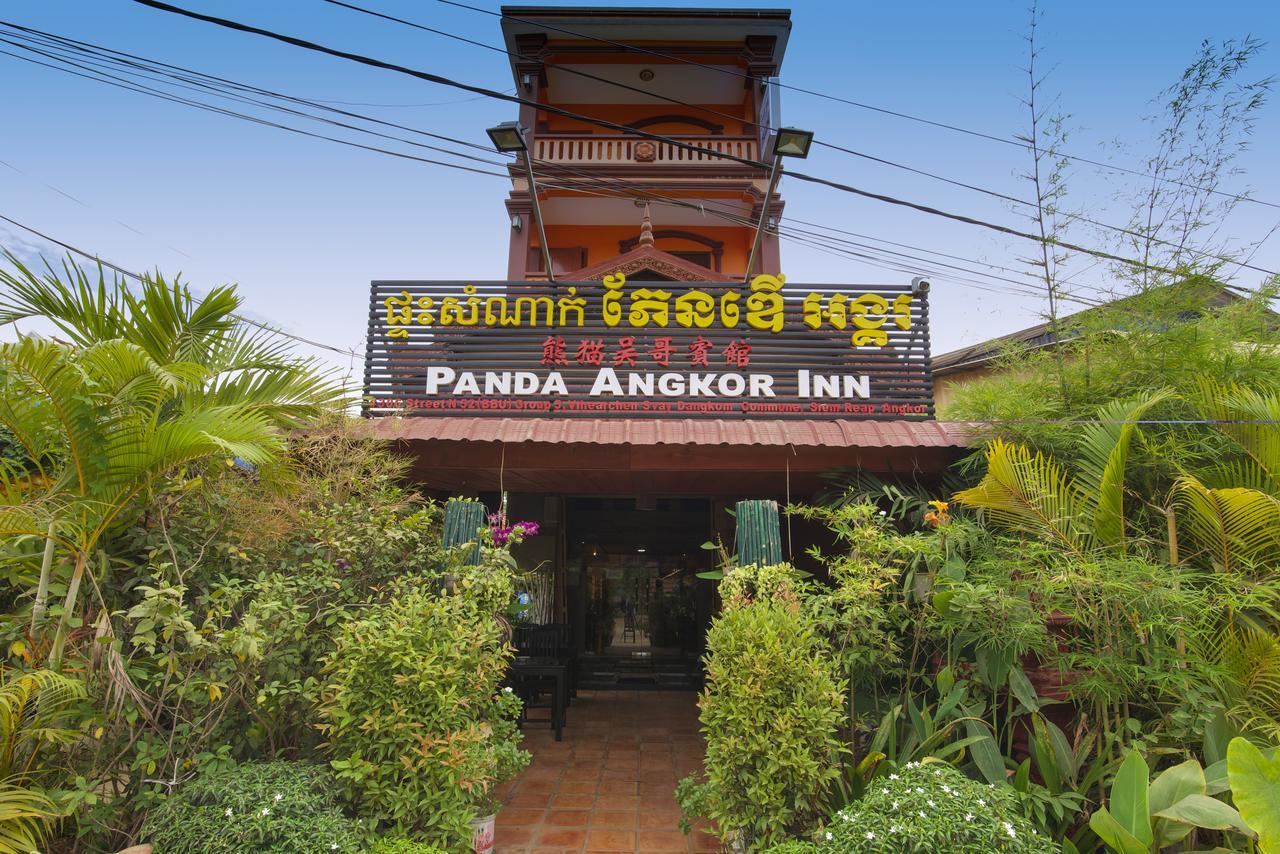 Panda Angkor Inn Siem Reap Bagian luar foto